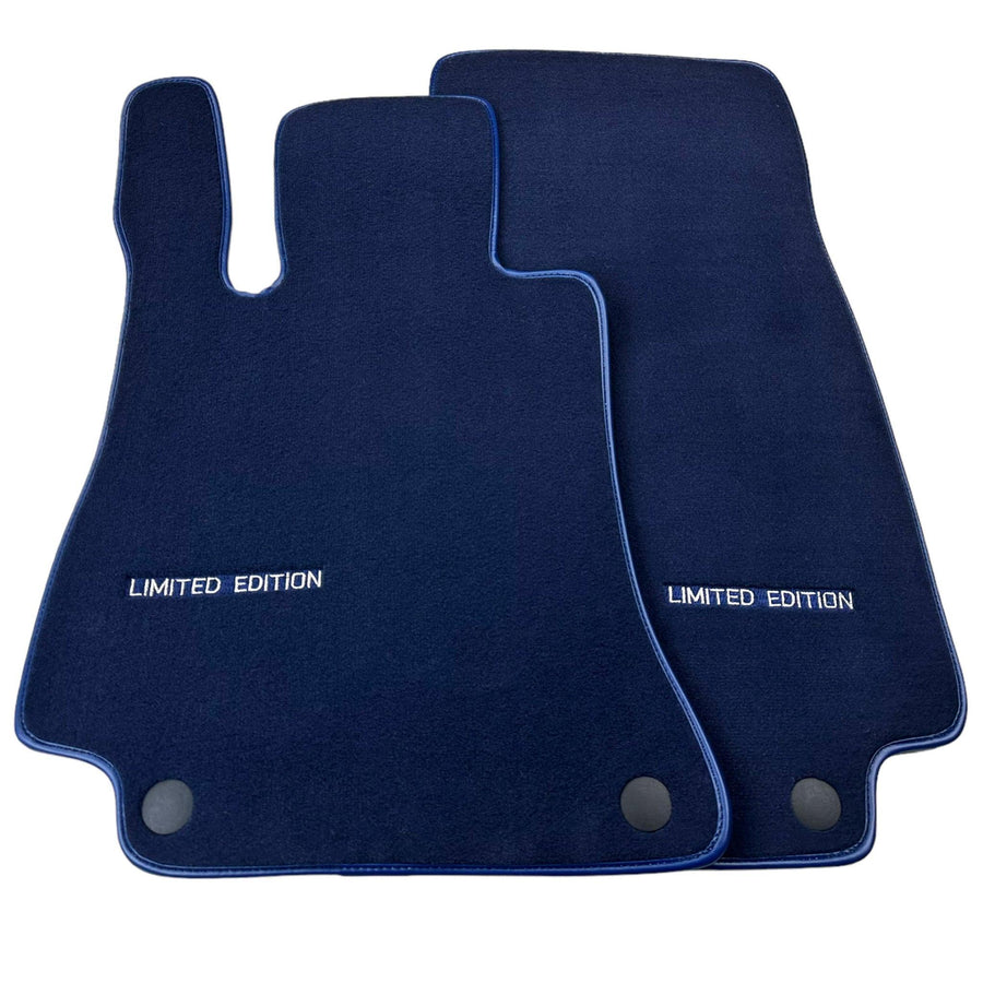 Dark Blue Floor Mats For Mercedes Benz S-Class A217 Convertible (2014-2023) | Limited Edition - AutoWin