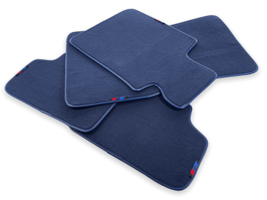 Dark Blue Mats For BMW M5 E60 With M Package - AutoWin
