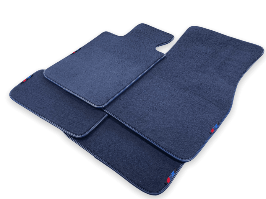 Dark Blue Mats For BMW M5 E60 With M Package - AutoWin