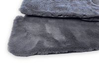 Dark Gray Sheepskin Floor Mats For Rolls Royce Phantom Drophead Coupe 2007–2016 Er56 Design Brand - AutoWin