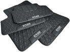 Floor Mats For BMW 2 Series F44 Gran Coupe Black Leather Er56 Design - AutoWin