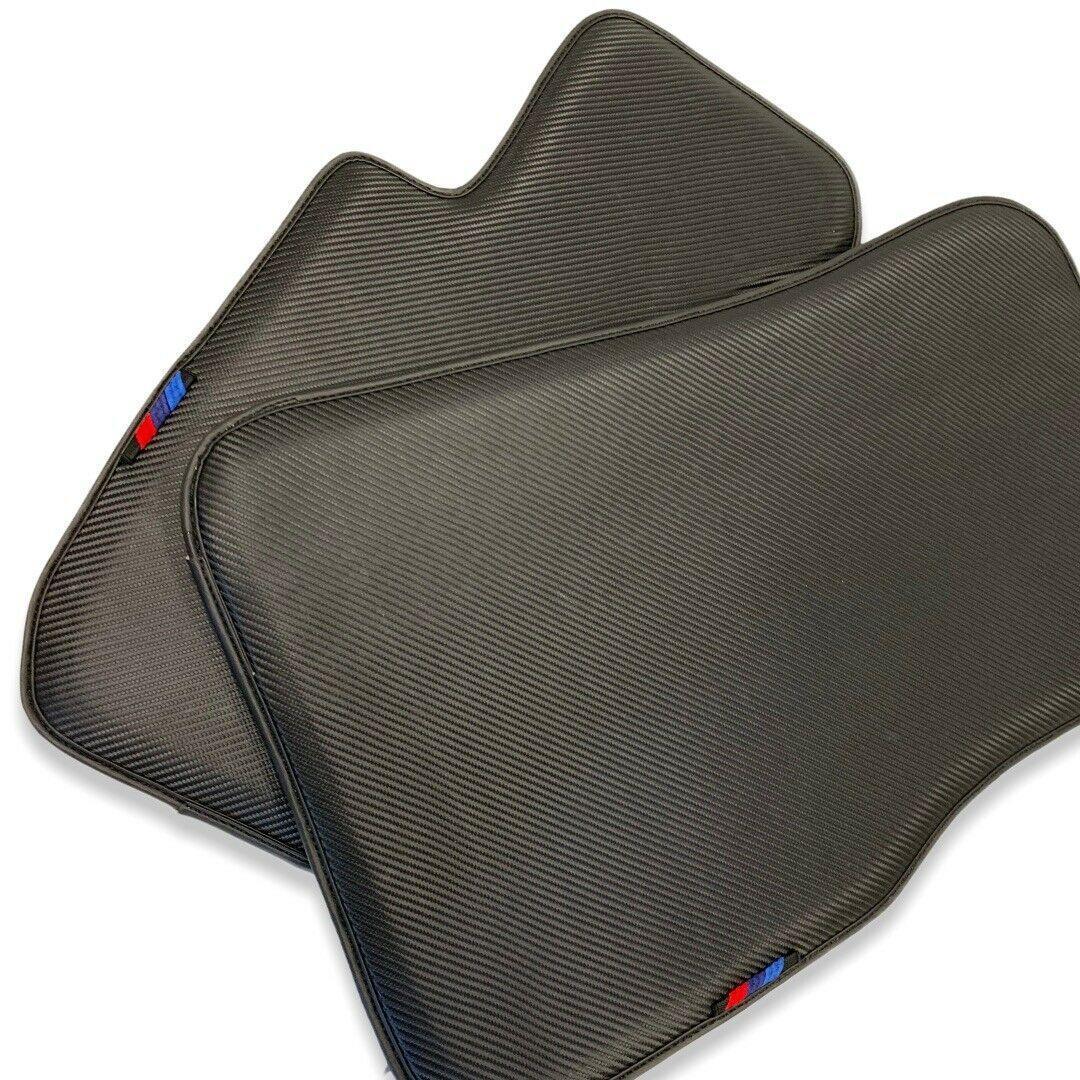 Floor Mats For BMW 3 Series E30 2-doors Coupe Autowin Brand Carbon Fiber Leather - AutoWin