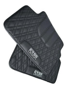Floor Mats For BMW 3 Series E92 Lci Black Leather Er56 Design - AutoWin