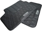 Floor Mats For BMW 4 Series G22 Coupe Black Leather Er56 Design - AutoWin