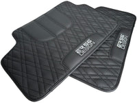 Floor Mats For BMW M5 E28 Black Leather Er56 Design - AutoWin