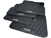 Floor Mats For BMW X3M Series F97 Black Leather Er56 Design - AutoWin