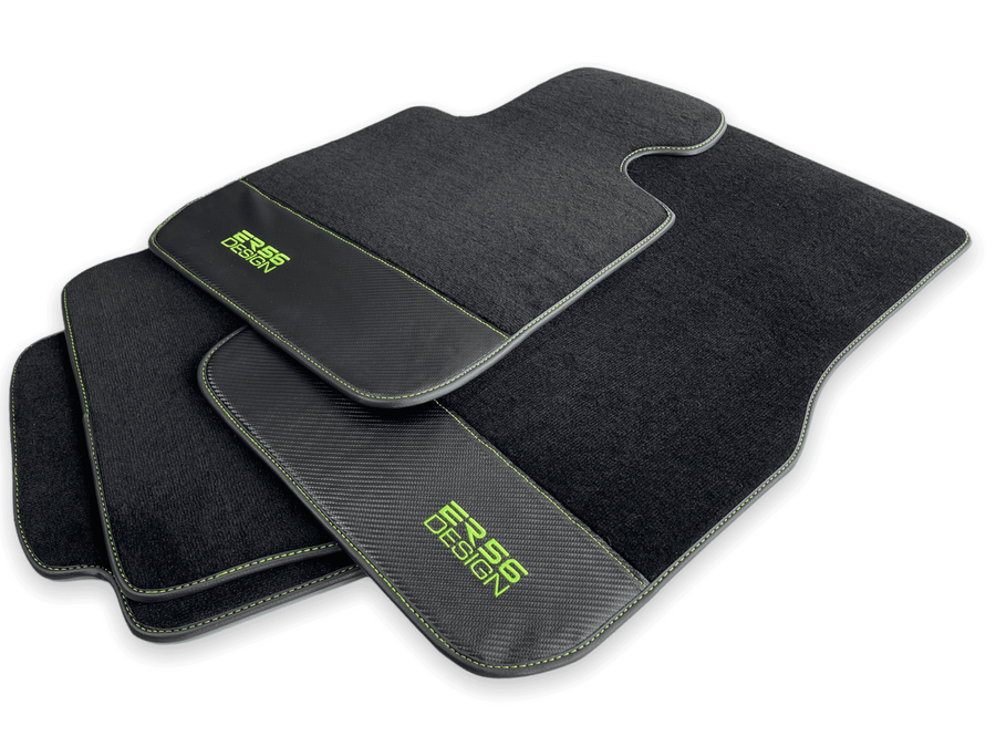 Floor Mats for BMW iX (2022-2024) with Carbon Leather | ER56 Design - AutoWin