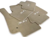 Floor Mats For Chrysler 300C Beige 2011-2022 - AutoWin