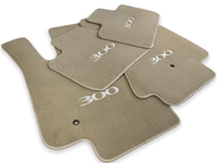 Floor Mats For Chrysler 300C Beige 2011-2022 - AutoWin