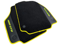Floor Mats For Ferrari 488 GTB 2015-2022 Carpet With Leather - AutoWin