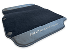 Floor Mats For Ferrari 812 Superfast Carbon Fiber And Black Carpet - AutoWin