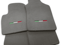 Gray Floor Mats for Fiat Punto Evo (2009-2012) 5 Doors - AutoWin