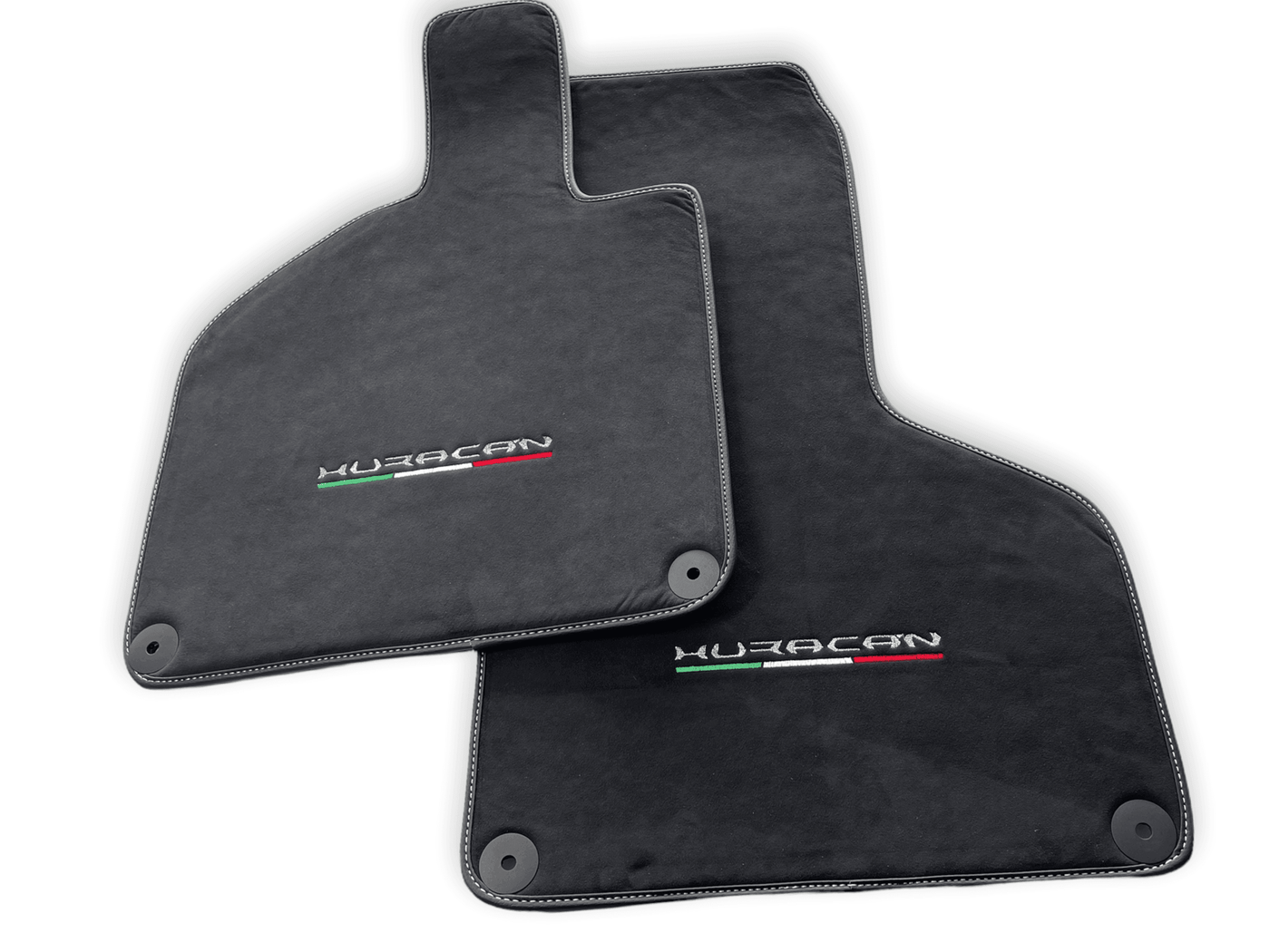 Floor Mats for Lamborghini Huracan Alcantara Leather - AutoWin
