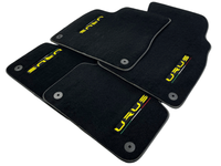 Floor Mats For Lamborghini Urus Black Tailored Yellow Edition - AutoWin