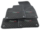 Floor Mats For Lamborghini Urus Performante Alcantara Leather - AutoWin