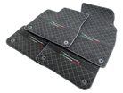 Floor Mats For Lamborghini Urus Performante Alcantara Leather - AutoWin