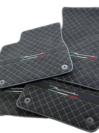 Floor Mats For Lamborghini Urus Performante Alcantara Leather - AutoWin