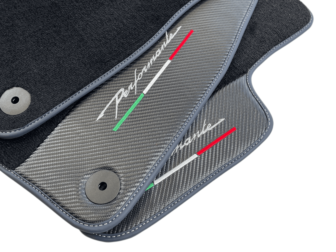 Floor Mats For Lamborghini Urus Performante With Carbon Leather - AutoWin