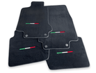 Floor Mats For Maserati GranTurismo Sportline (2009-2019) Black IT Edition - AutoWin