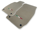 Floor Mats For Maserati Quattroporte Beige IT Edition - AutoWin