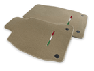 Floor Mats For Maserati Quattroporte Beige IT Edition - AutoWin
