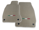 Floor Mats For Maserati Quattroporte Beige IT Edition - AutoWin