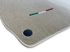 Floor Mats For Maserati Quattroporte Beige IT Edition - AutoWin