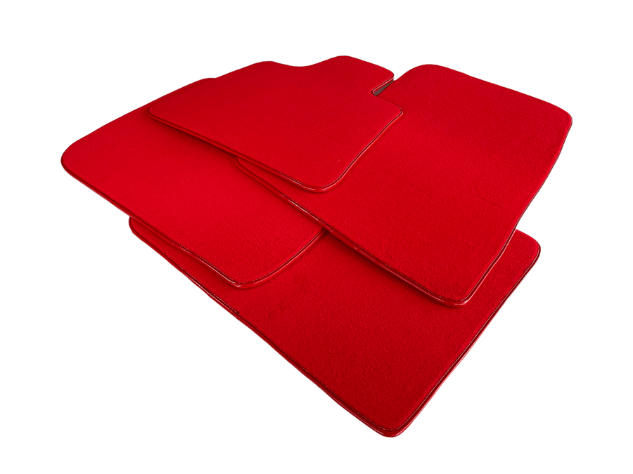 Floor Mats For Rolls Royce Dawn Rr6 2016-2023 Red - AutoWin