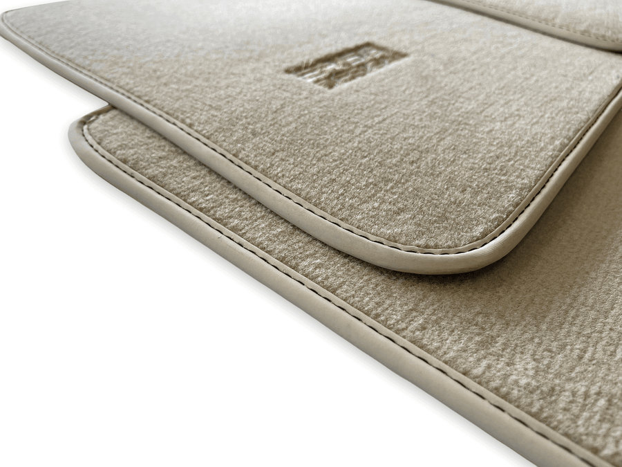 Floor Mats For Rolls Royce Phantom Drophead Coupe 2007–2016 Beige Er56 Design - AutoWin