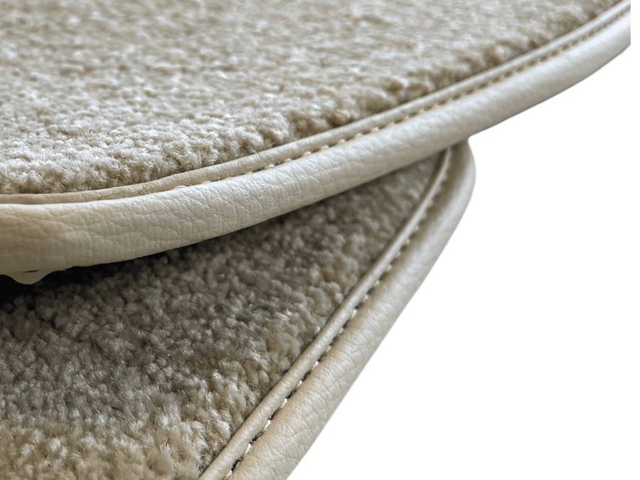 Floor Mats For Rolls Royce Shadow 1965-1977 Beige Luxury Quality - AutoWin