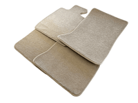 Floor Mats For Rolls Royce Shadow 1965-1977 Beige Luxury Quality - AutoWin