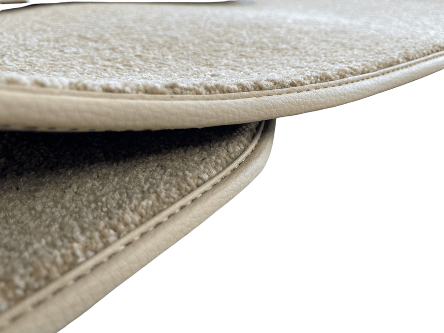 Floor Mats For Rolls Royce Shadow 1965-1977 Beige Luxury Quality - AutoWin