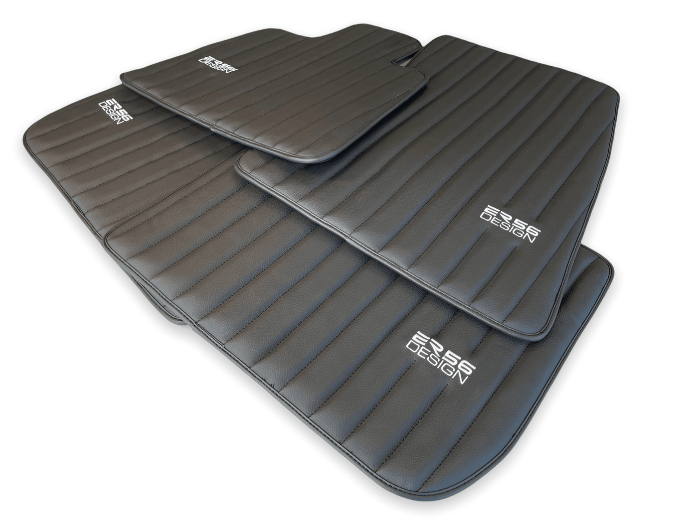 Floor Mats For Rolls Royce Wraith 2013-2023 Leather ER56 Design - AutoWin
