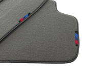 Gray Floor Mats For BMW 1 Series E82 With M Package AutoWin Brand - AutoWin