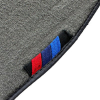 Gray Floor Mats For BMW Z4 Series E85 Convertible (2003-2008) With M Package AutoWin Brand - AutoWin