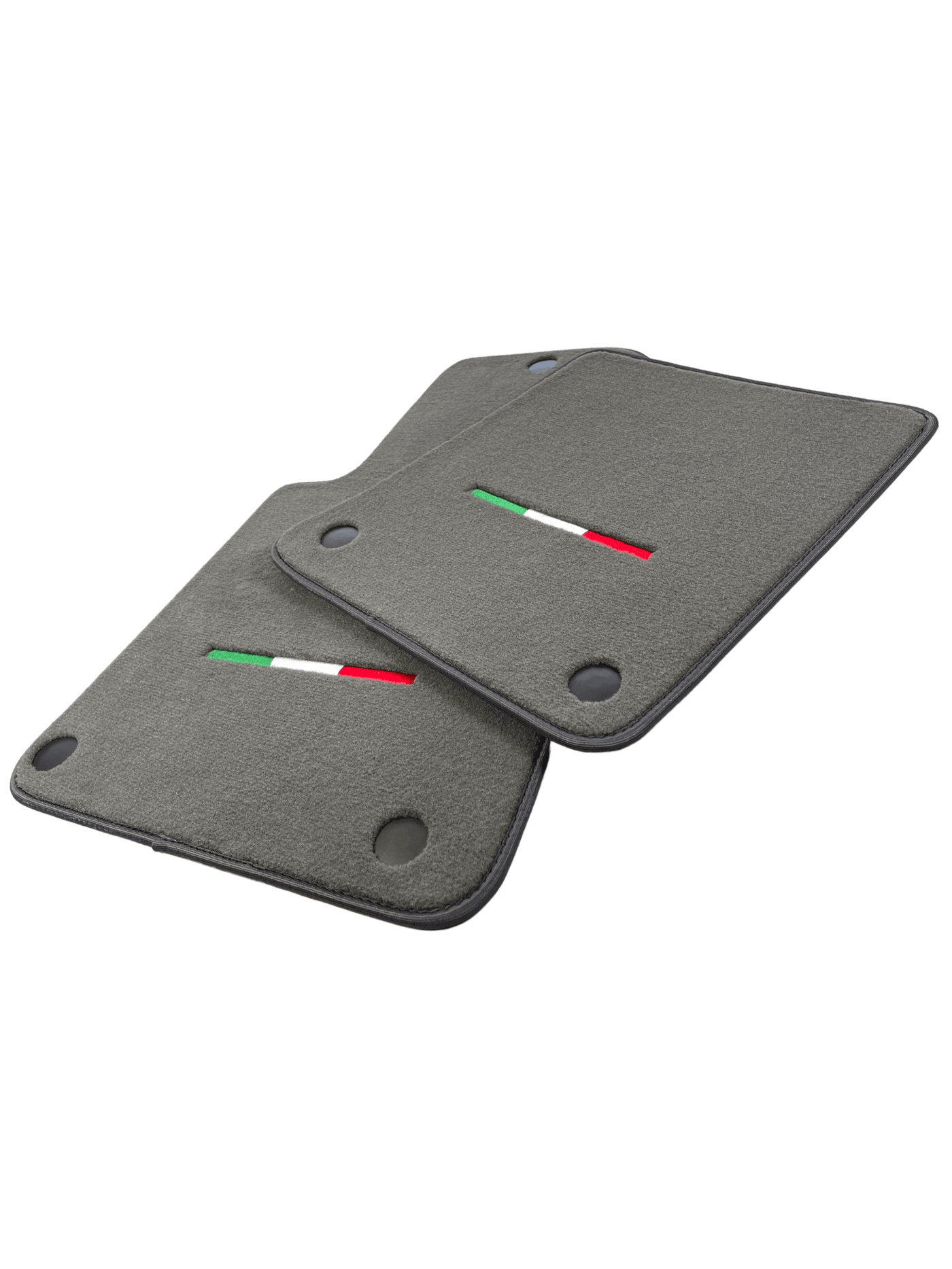 Gray Floor Mats For Ferrari 599 Coupe 2006-2012 Italian Edition - AutoWin