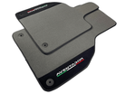 Gray Floor Mats for Lamborghini Aventador With Alcantara Leather - AutoWin