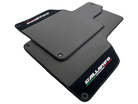 Gray Floor Mats for Lamborghini Gallardo With Alcantara Leather - AutoWin