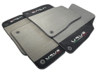 Gray Floor Mats For Lamborghini Urus With Alcantara Leather - AutoWin