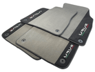 Gray Floor Mats For Lamborghini Urus With Alcantara Leather - AutoWin