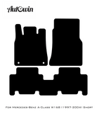 Gray Floor Mats For Mercedes Benz A-Class W168 (1997-2004) | Limited Edition - AutoWin