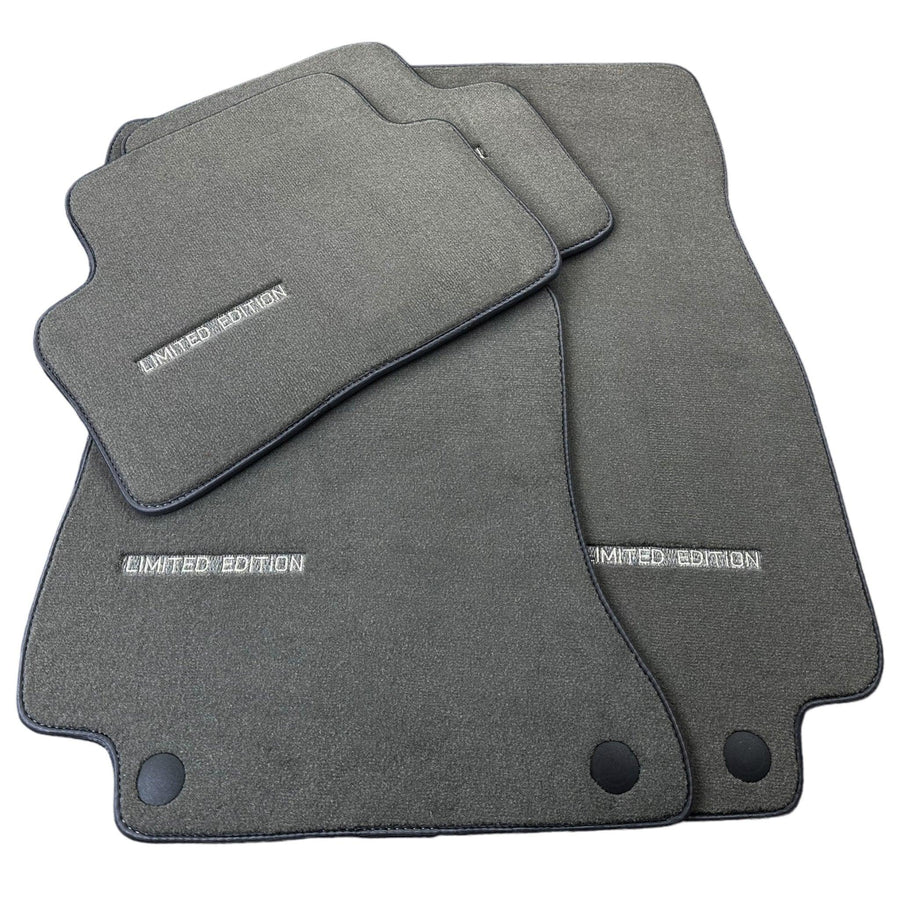 Gray Floor Mats For Mercedes Benz C-Class C204 Coupe (2011-2015) | Limited Edition - AutoWin