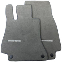 Gray Floor Mats For Mercedes Benz CLK-Class C208 Coupe (1997-2002) | Limited Edition - AutoWin