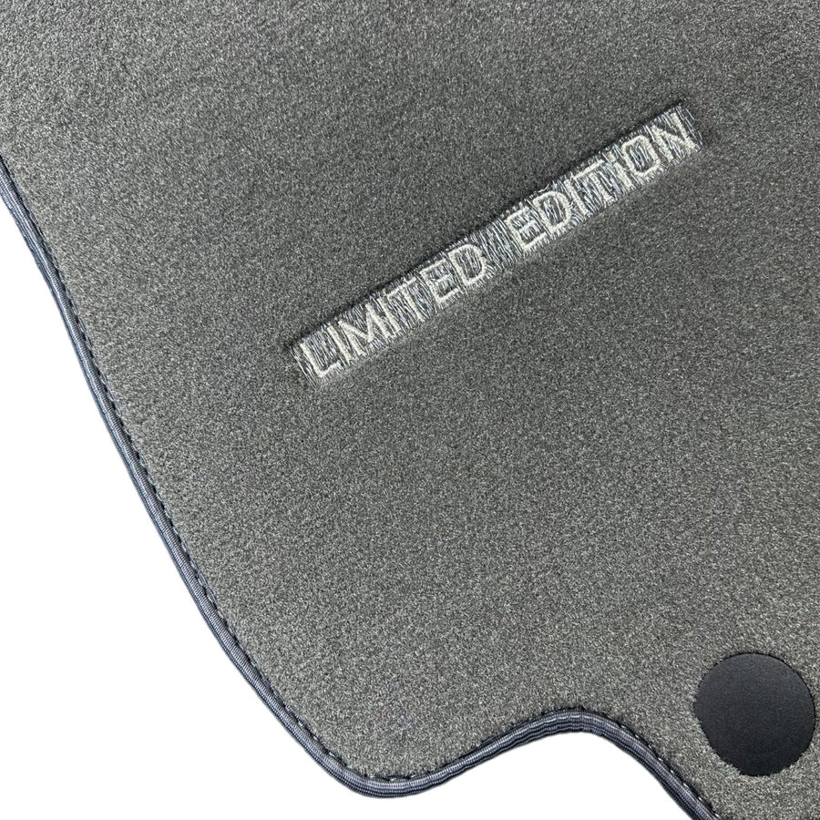 Gray Floor Mats For Mercedes Benz E-Class W213 Sedan (2020-2023) Hybrid | Limited Edition - AutoWin
