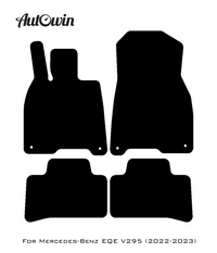 Gray Floor Mats For Mercedes Benz EQE-Class V295 (2022-2023) | Limited Edition - AutoWin