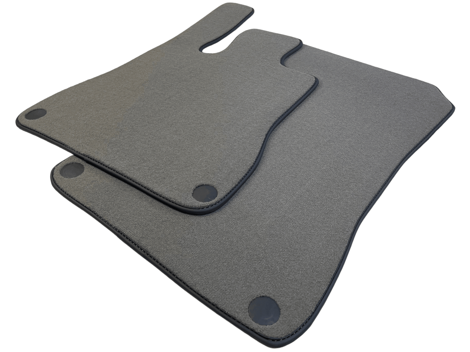 Gray Floor Mats For Mercedes-Benz SL R231 2012–2020 Black Trim - AutoWin