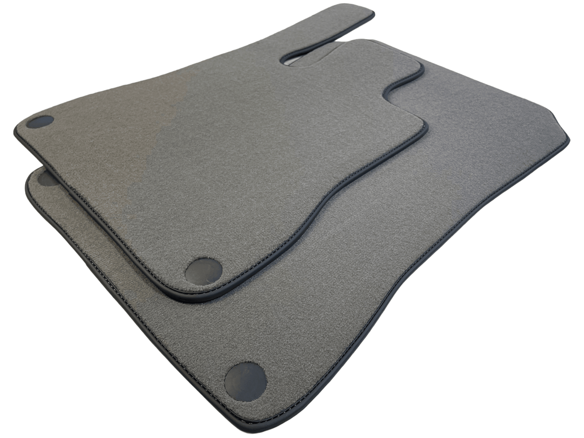 Gray Floor Mats For Mercedes-Benz SL R231 2012–2020 Black Trim - AutoWin