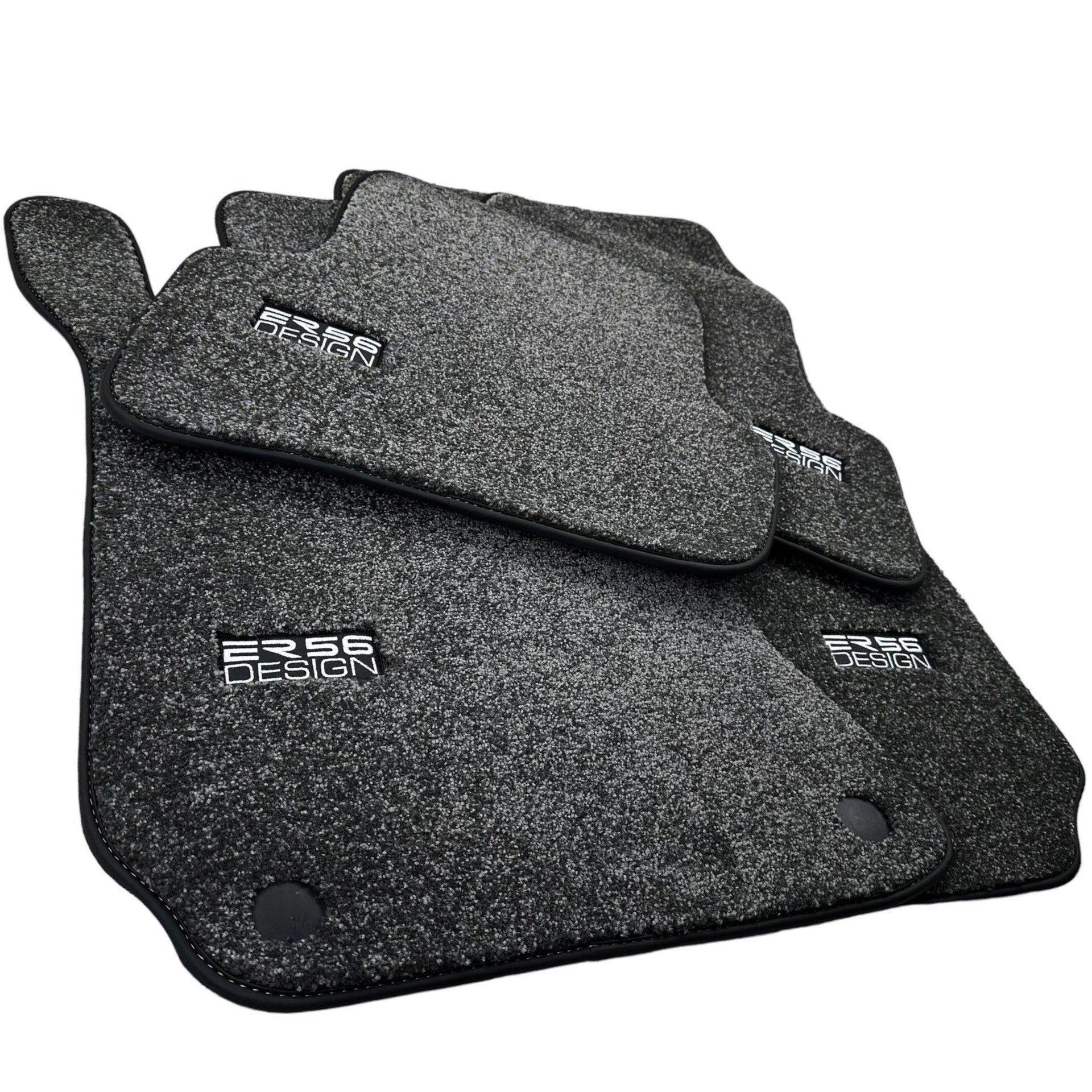 Gray Luxury Floor Mats For Mercedes Benz B-Class W246 4Matic (2011-2019) | ER56 Design - AutoWin