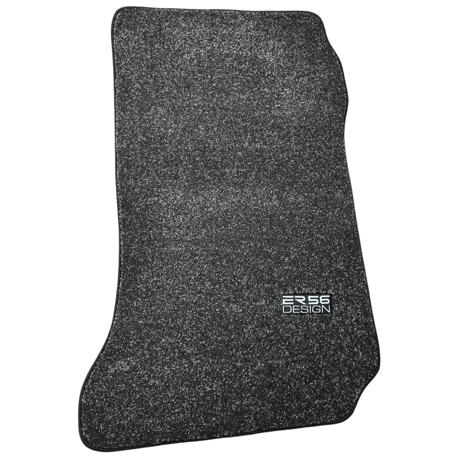 Gray Luxury Floor Mats For Mercedes Benz CLK-Class A209 Convertible (2003-2010) | ER56 Design - AutoWin