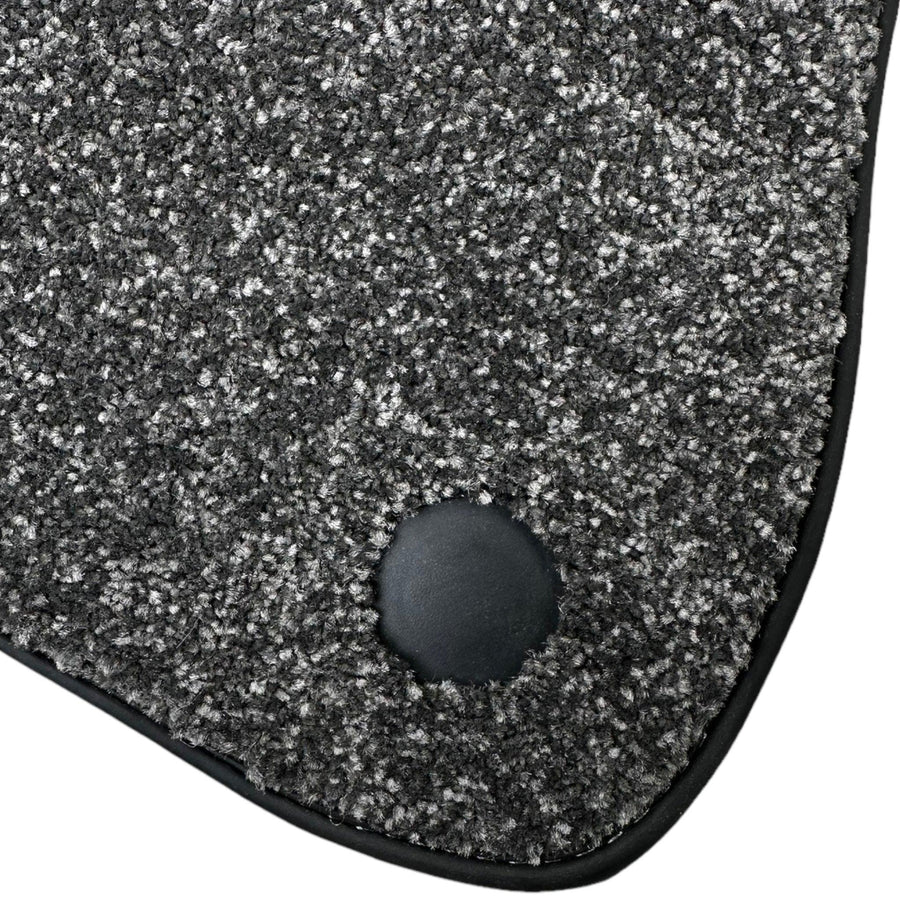 Gray Luxury Floor Mats For Mercedes Benz CLK-Class A209 Convertible (2003-2010) | ER56 Design - AutoWin
